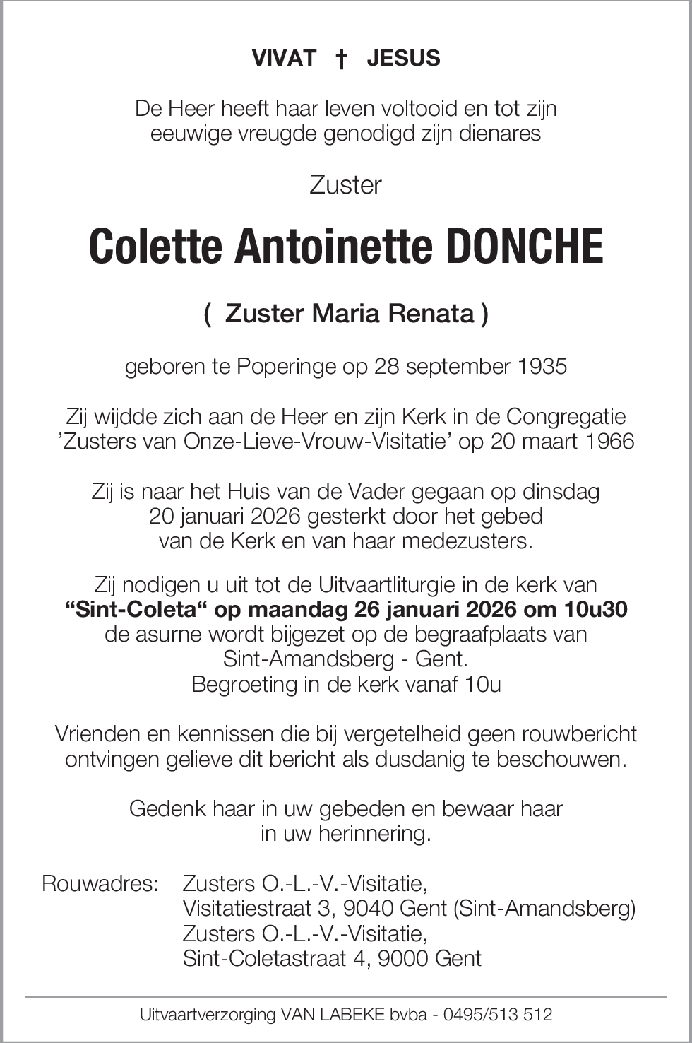 Colette Antoinette Donche