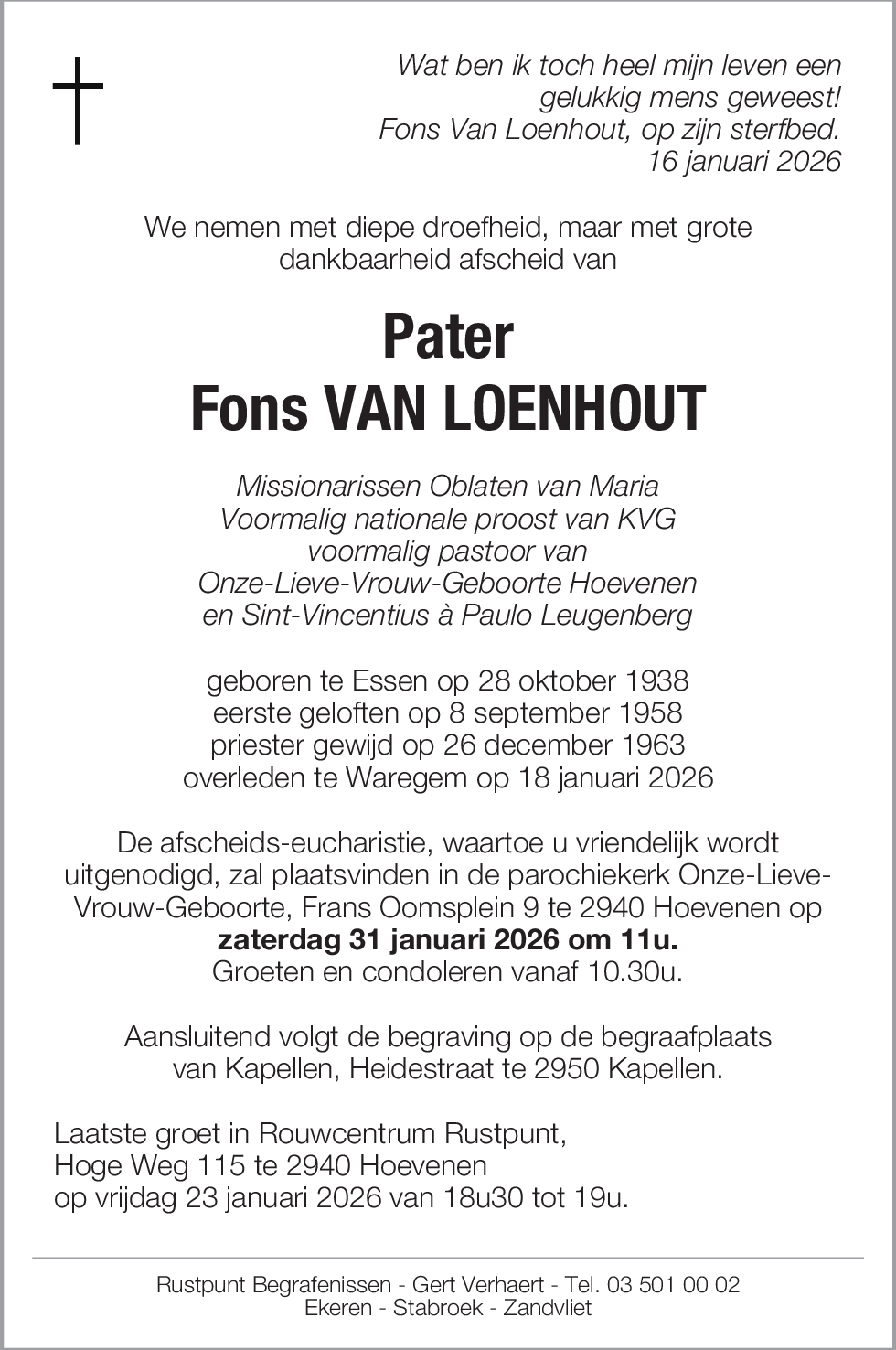 Fons Van Loenhout