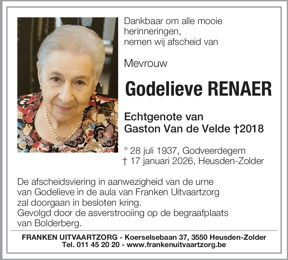 Godelieve Renaer