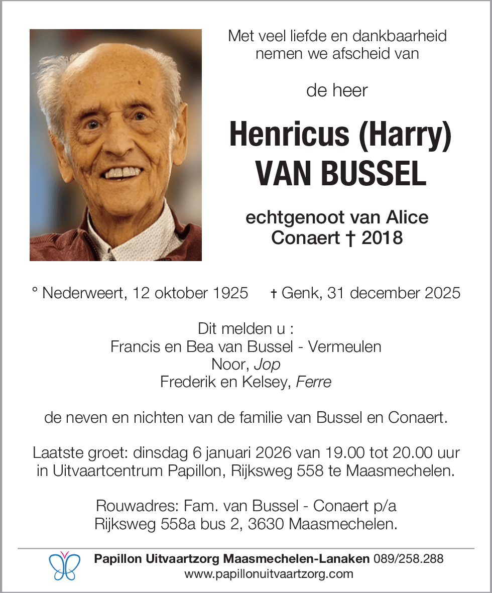 Henricus van Bussel