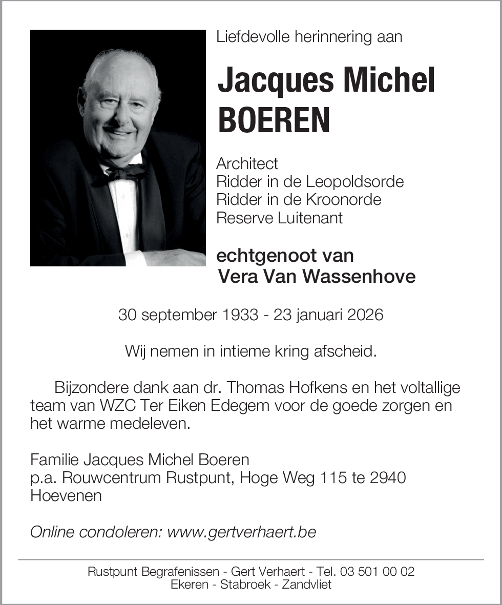 Jacques Michel Boeren