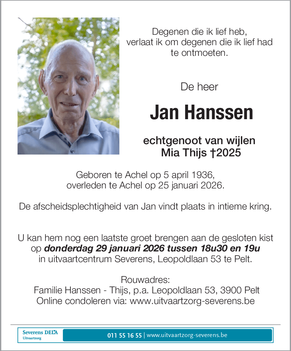 Jan Hanssen