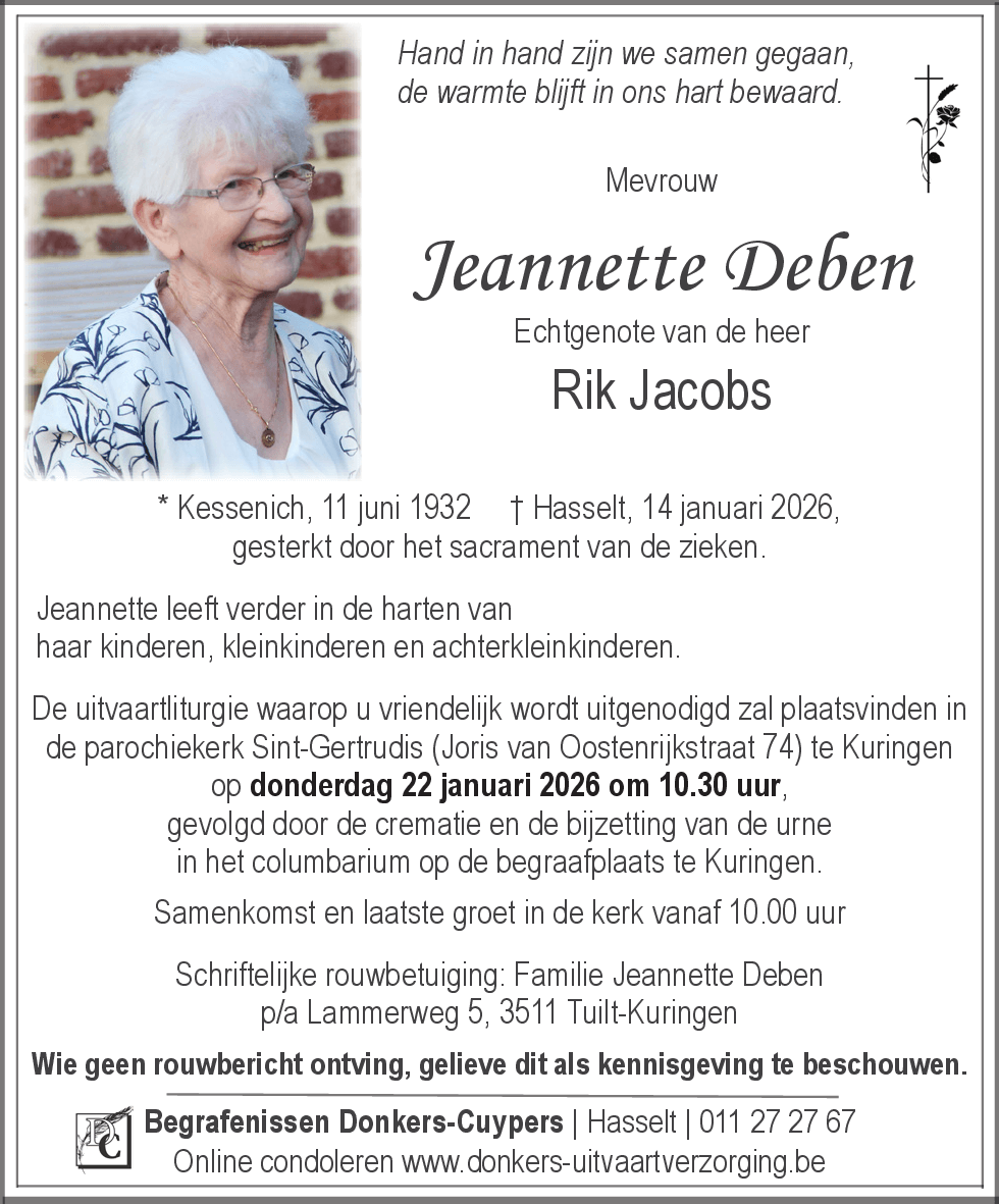 Jeannette Deben