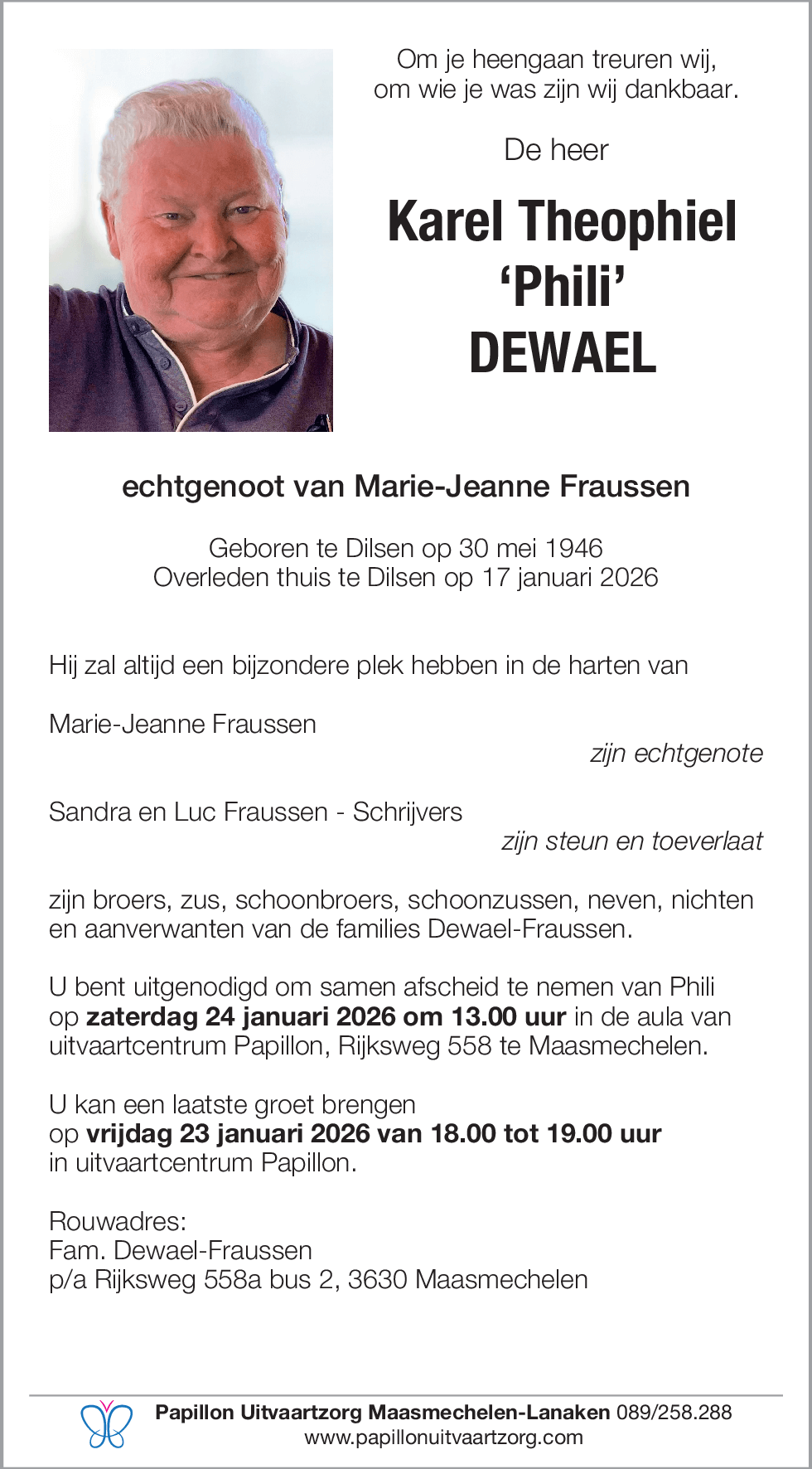 Karel Theophiel Dewael