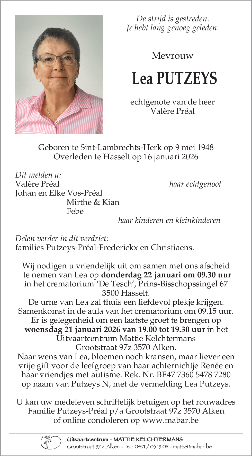 Lea PUTZEYS