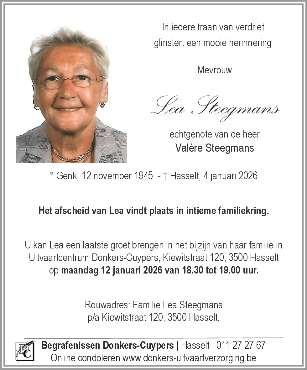 Lea Steegmans