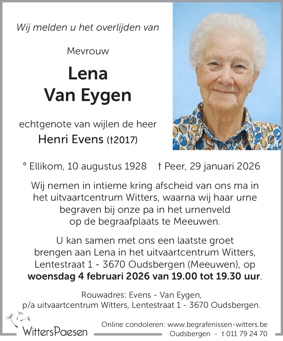Lena Van Eygen