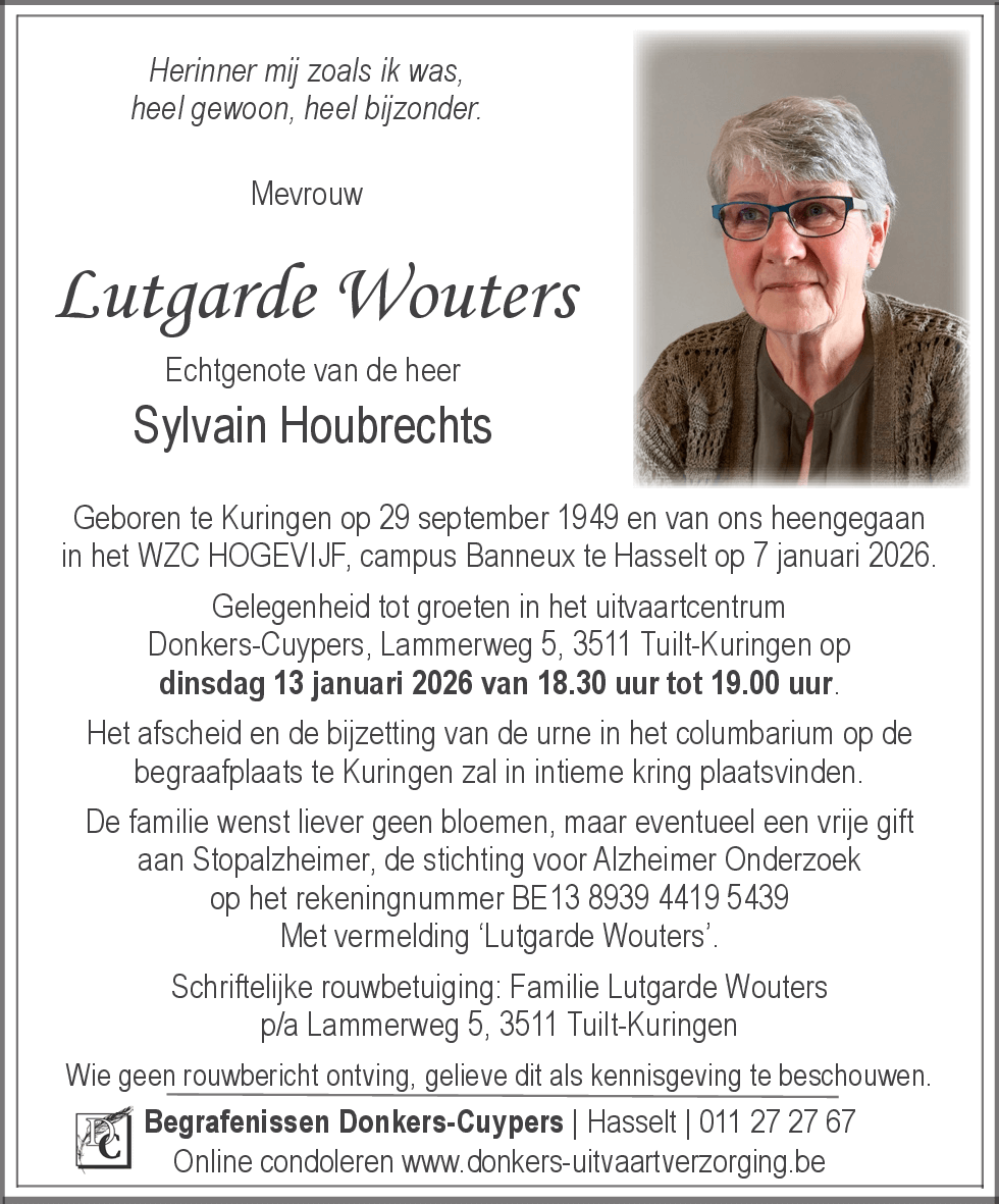 Lutgarde Wouters