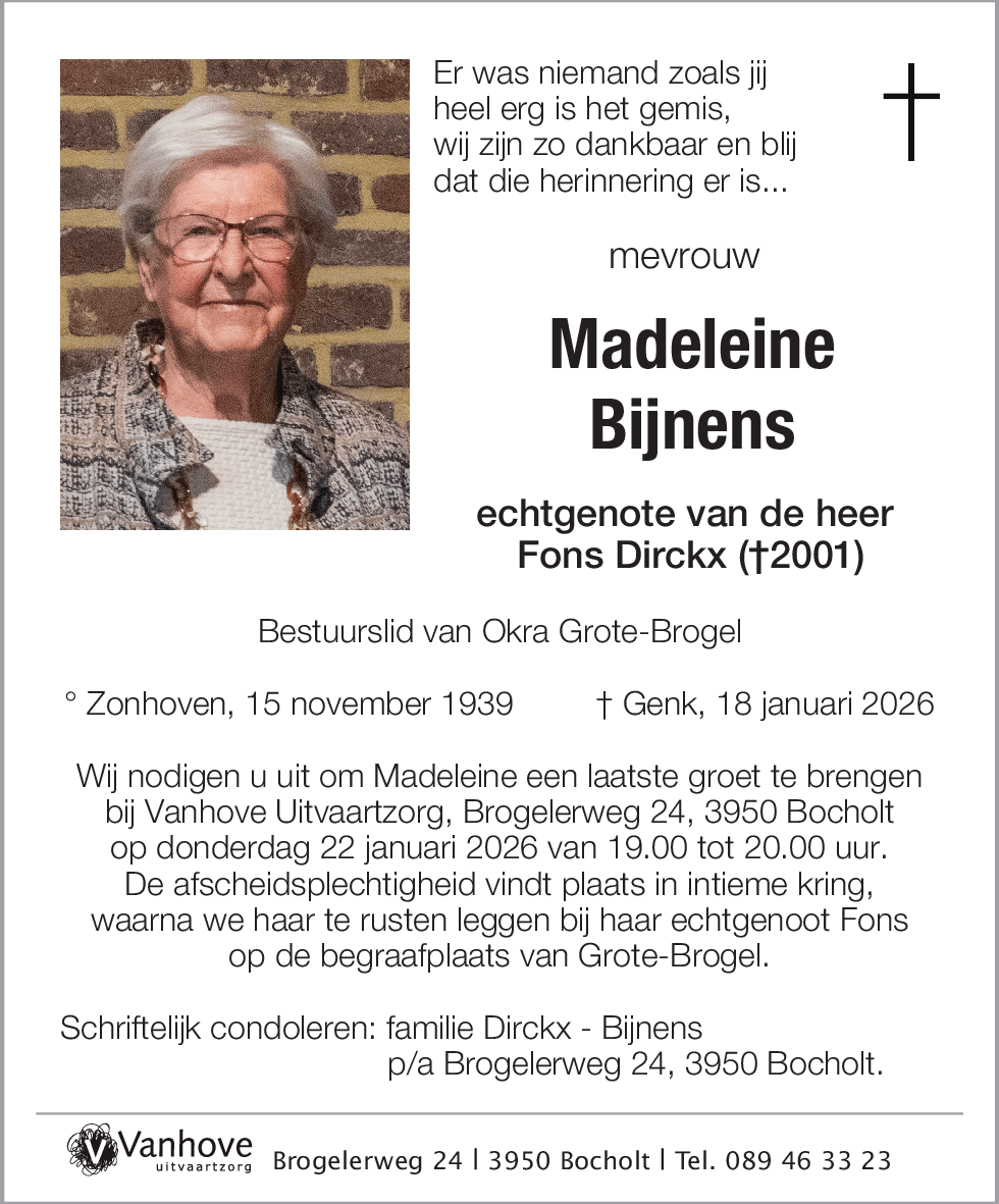 Madeleine Bijnens