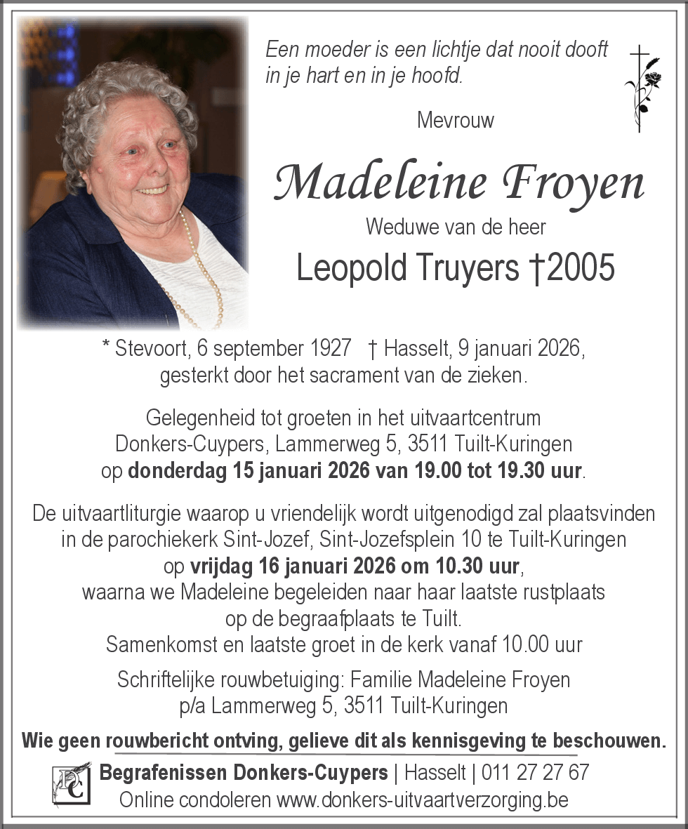 Madeleine Froyen