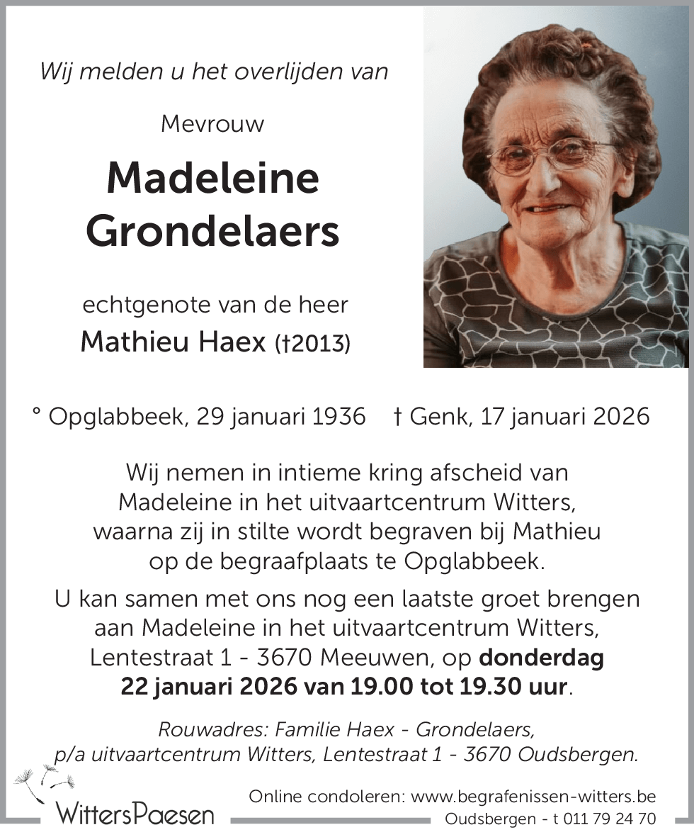 Madeleine Grondelaers