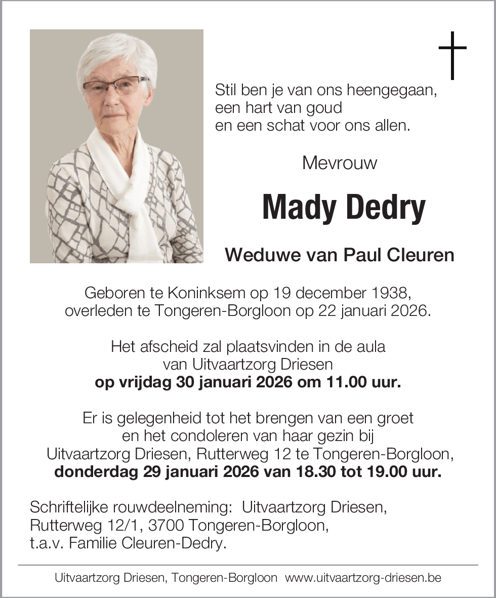 Mady Dedry