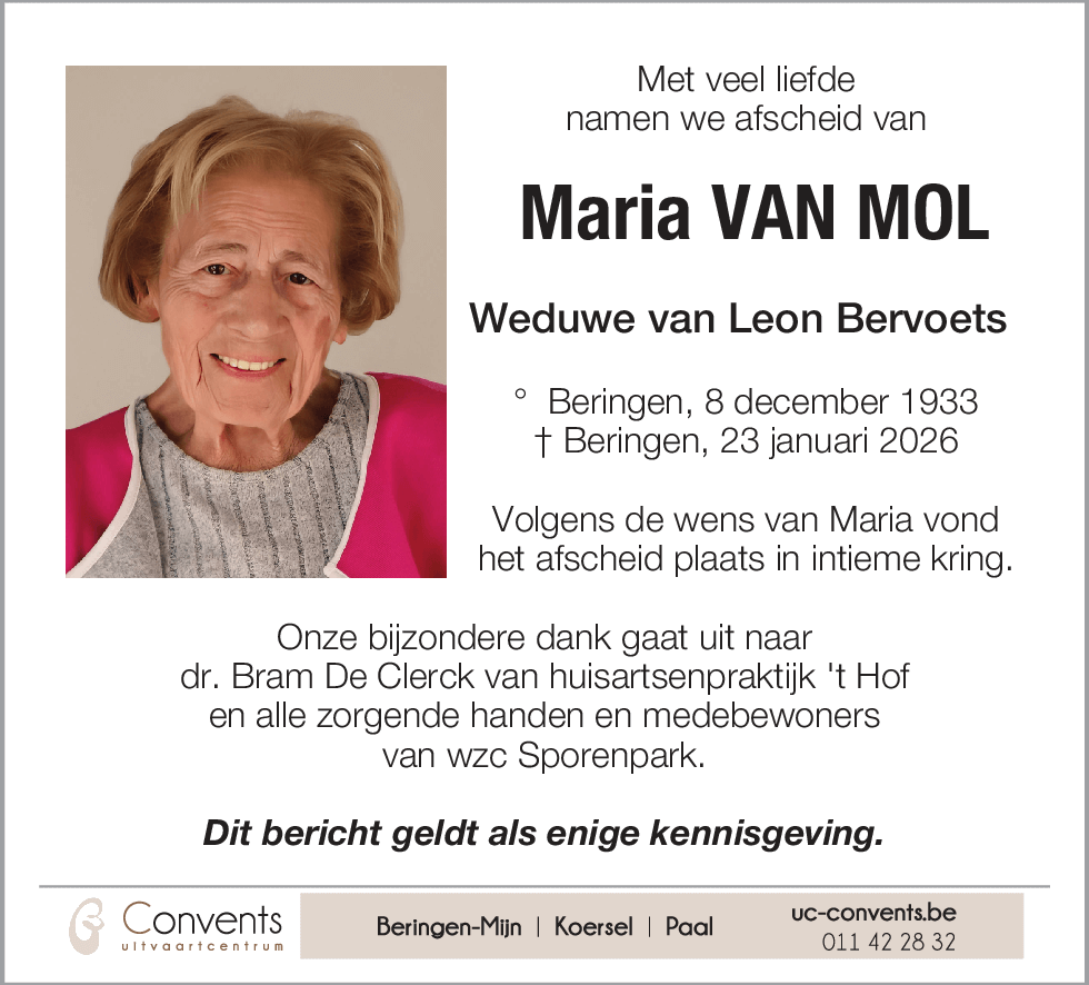 Maria Van Mol