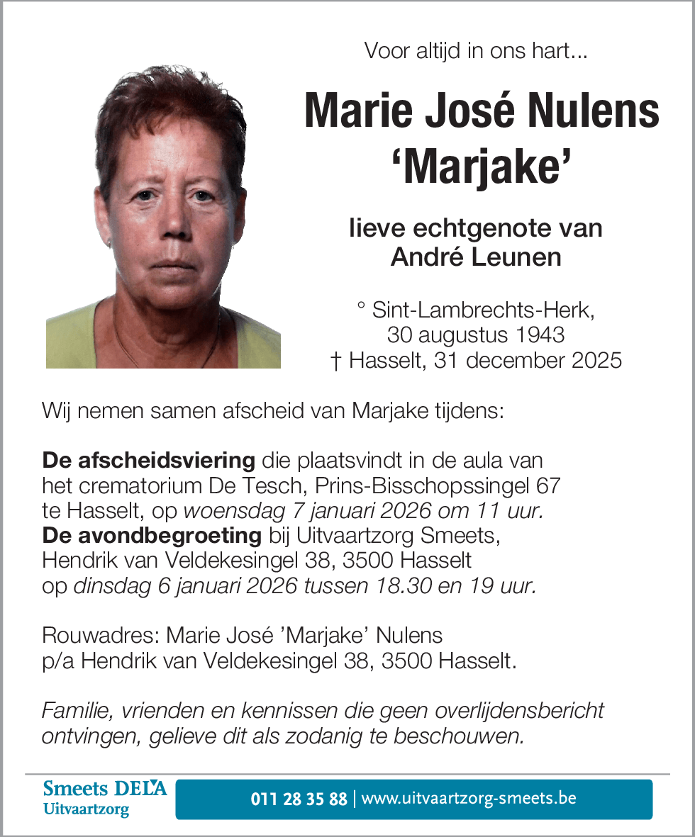 Marie José Nulens