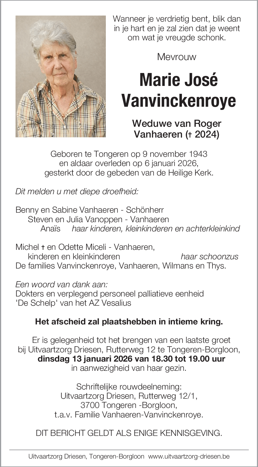 Marie José Vanvinckenroye