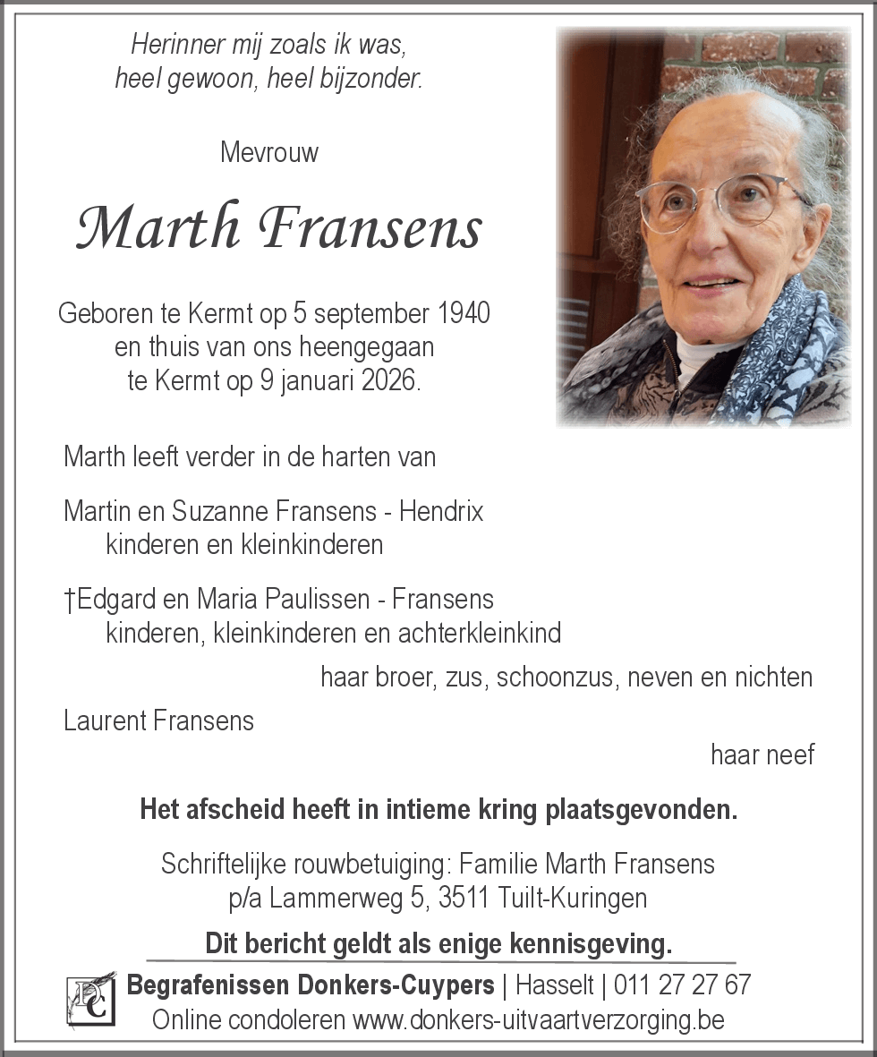 Marth Fransens