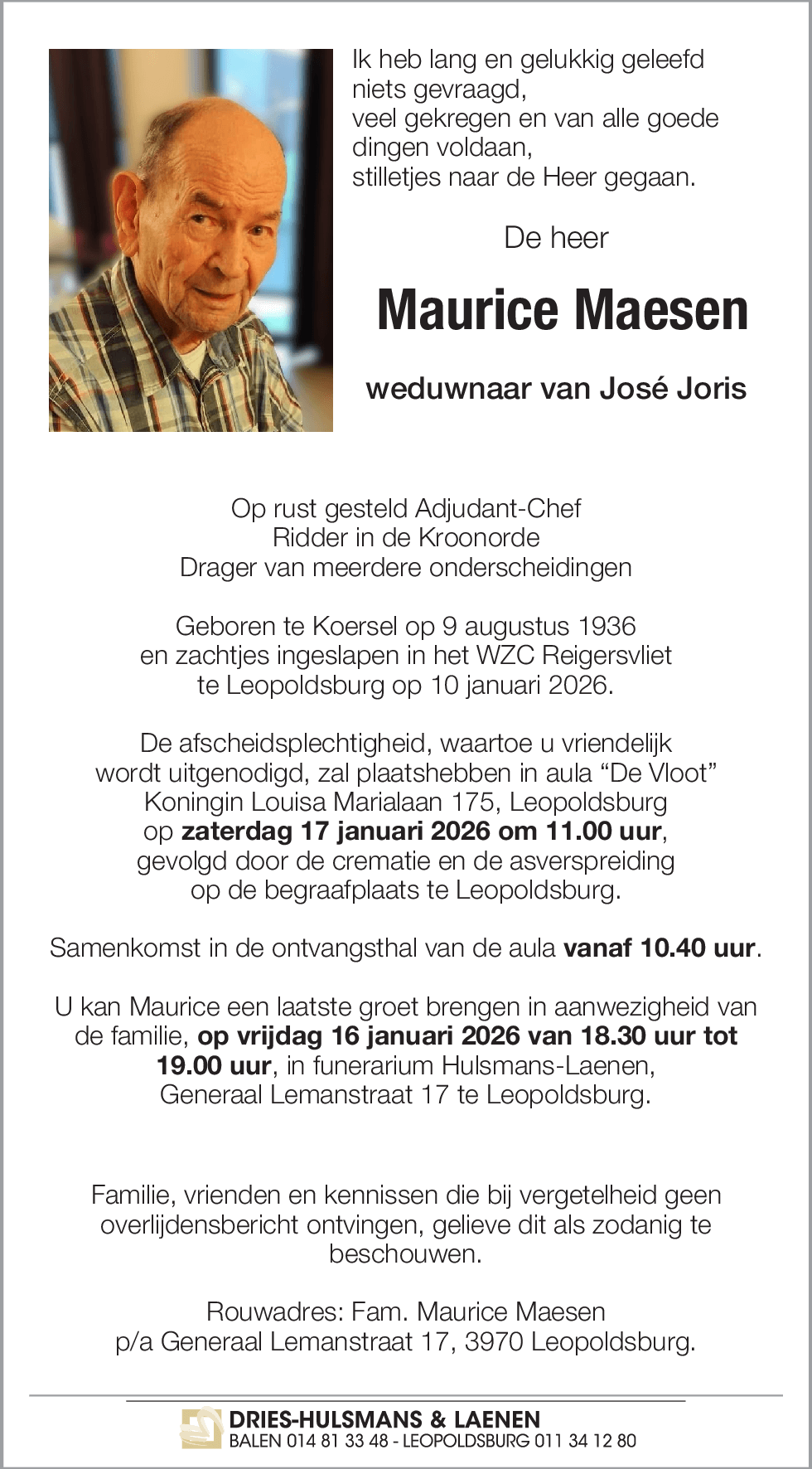 Maurice Maesen