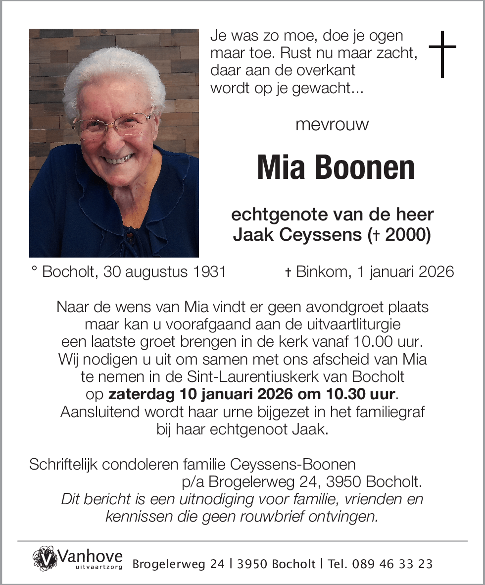 Mia Boonen