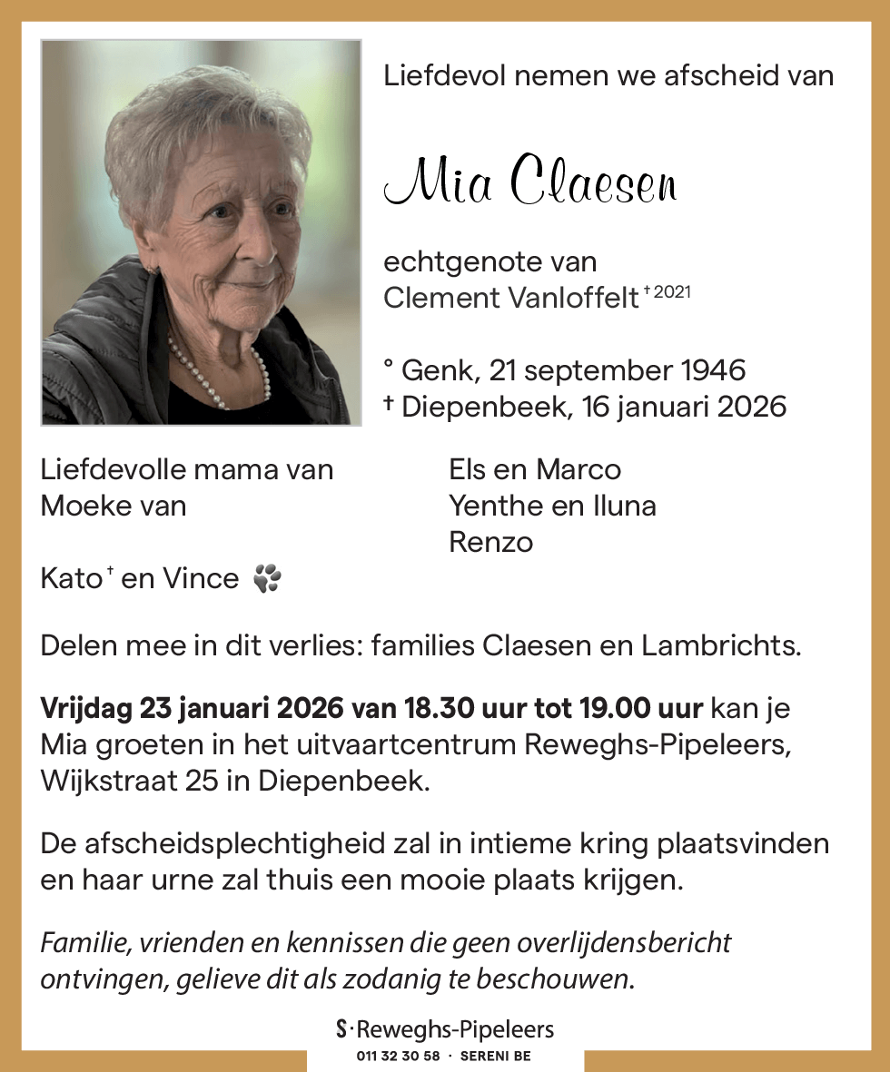 Mia Claesen