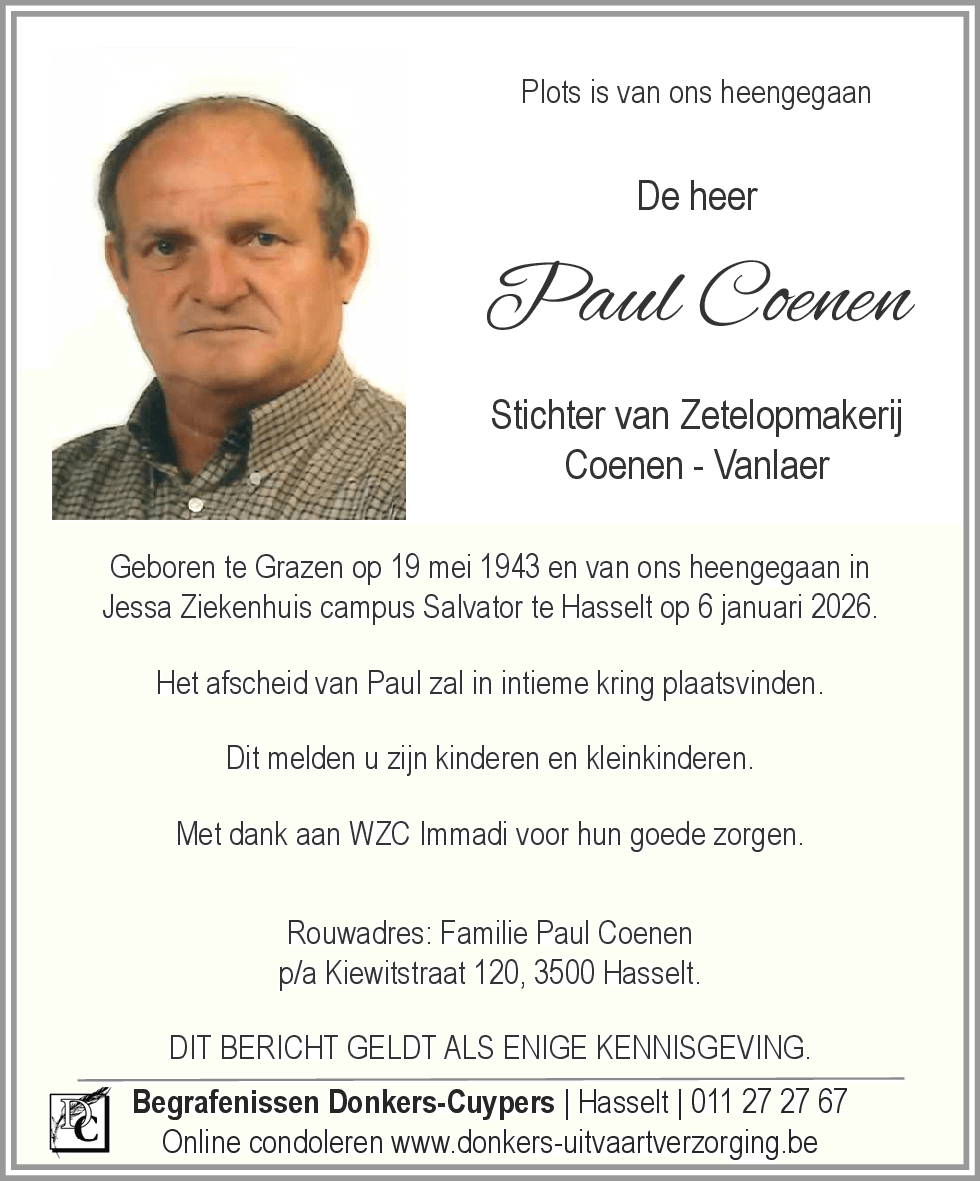 Paul Coenen