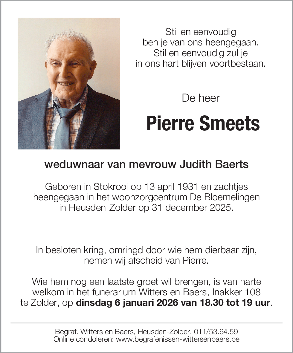 Pierre Smeets