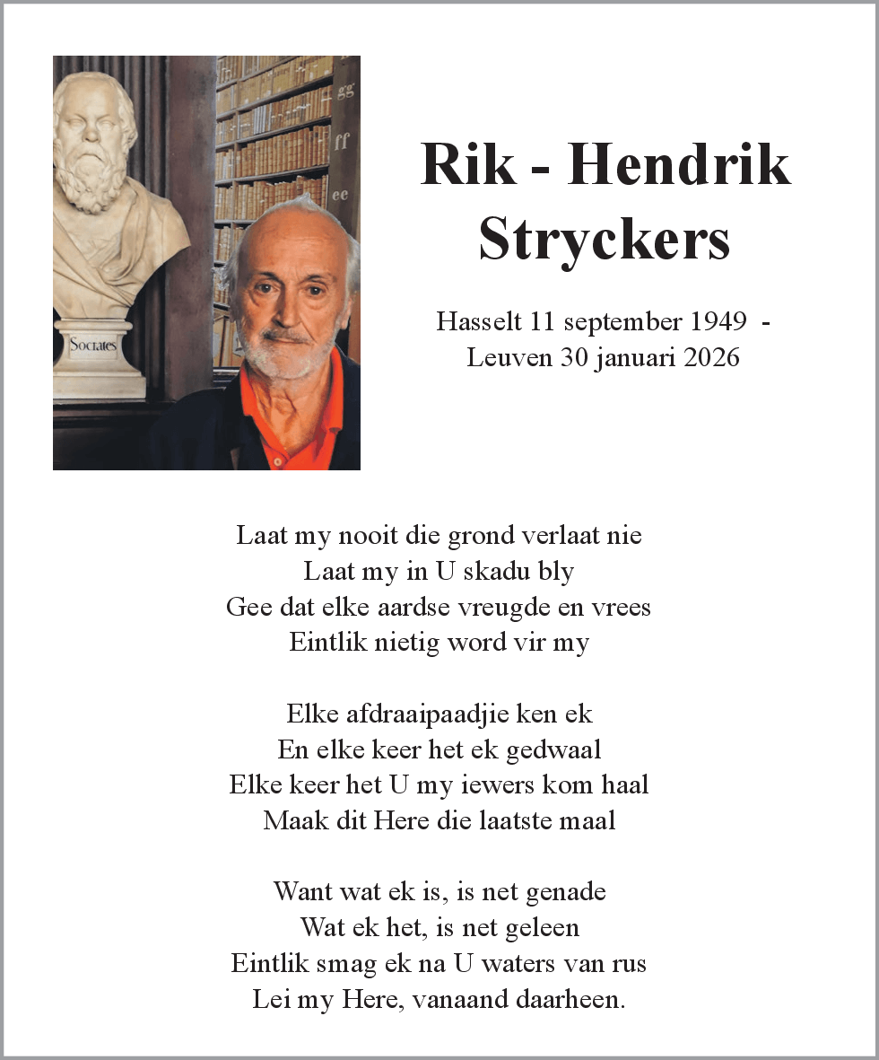 Rik - Hendrik Stryckers