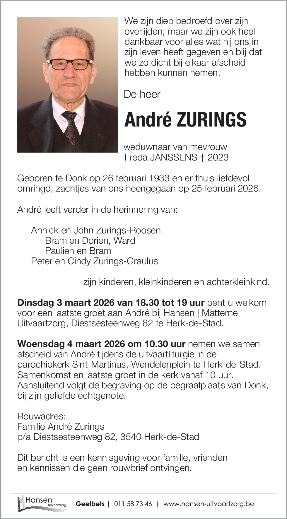 André ZURINGS
