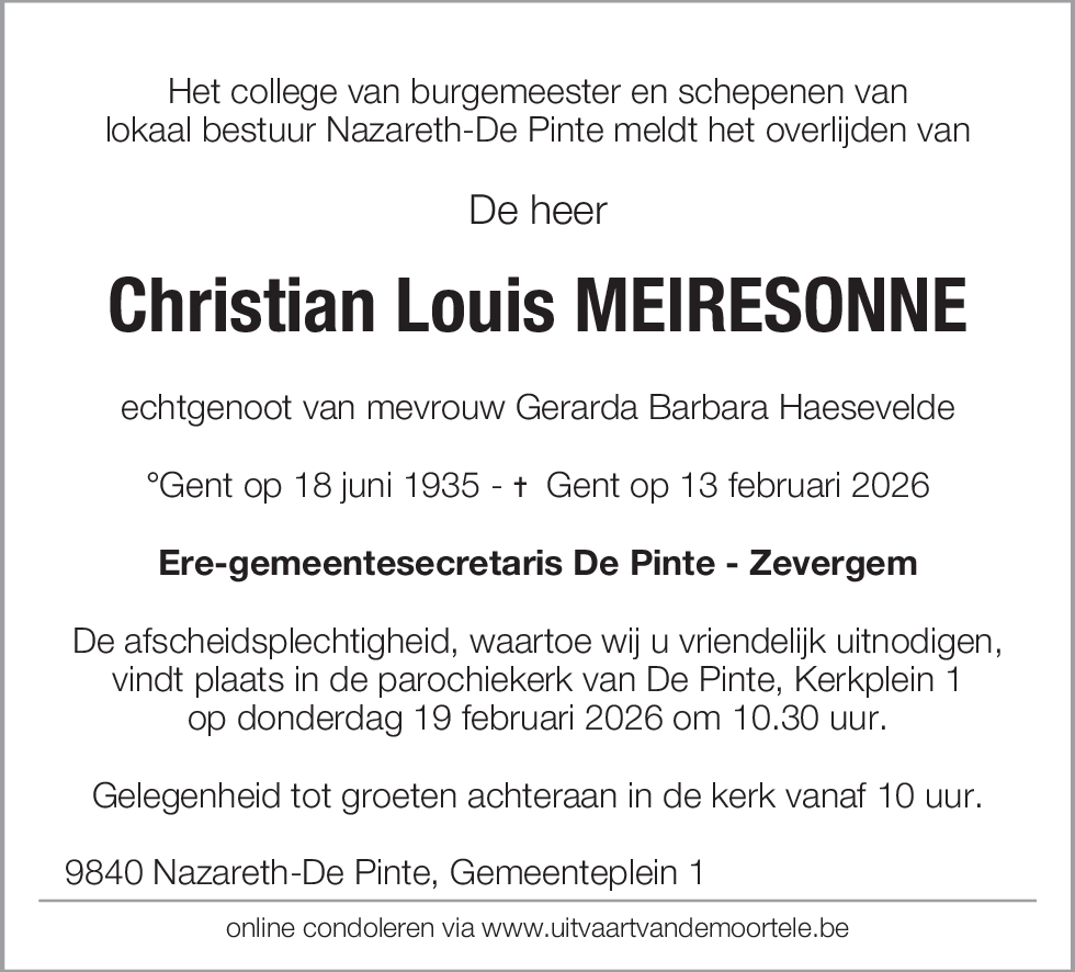 Christian Meiresonne