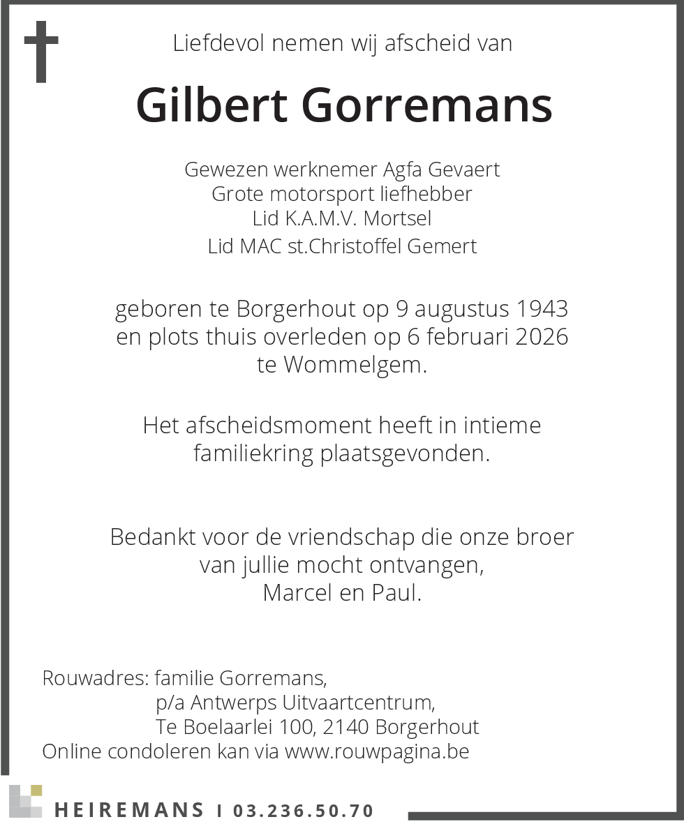 Gilbert Gorremans