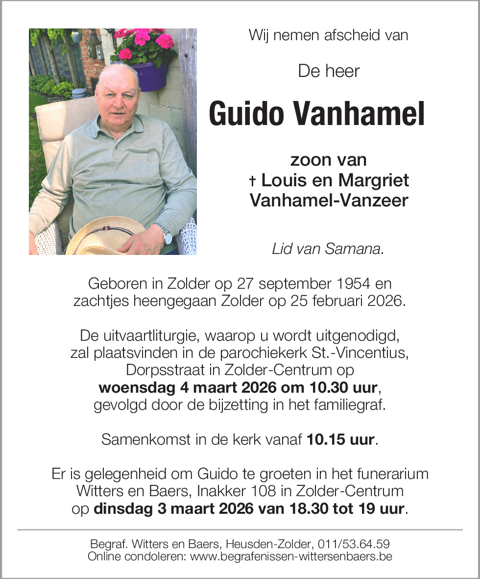 Guido Vanhamel