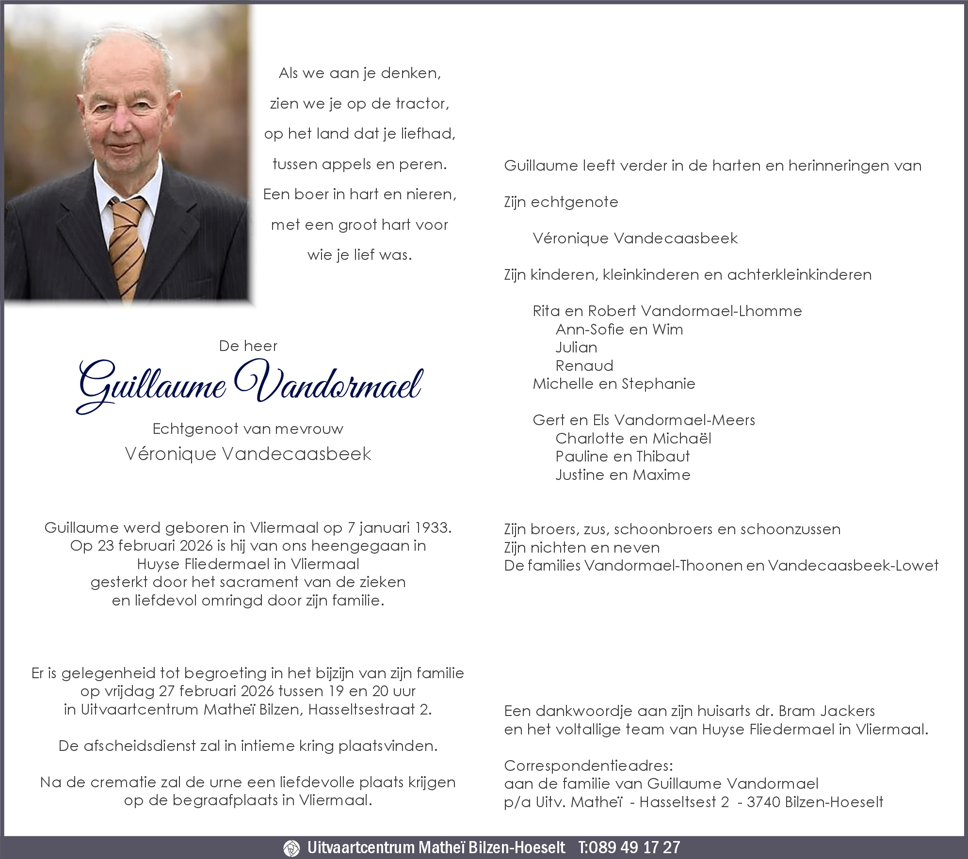 Guillaume Vandormael