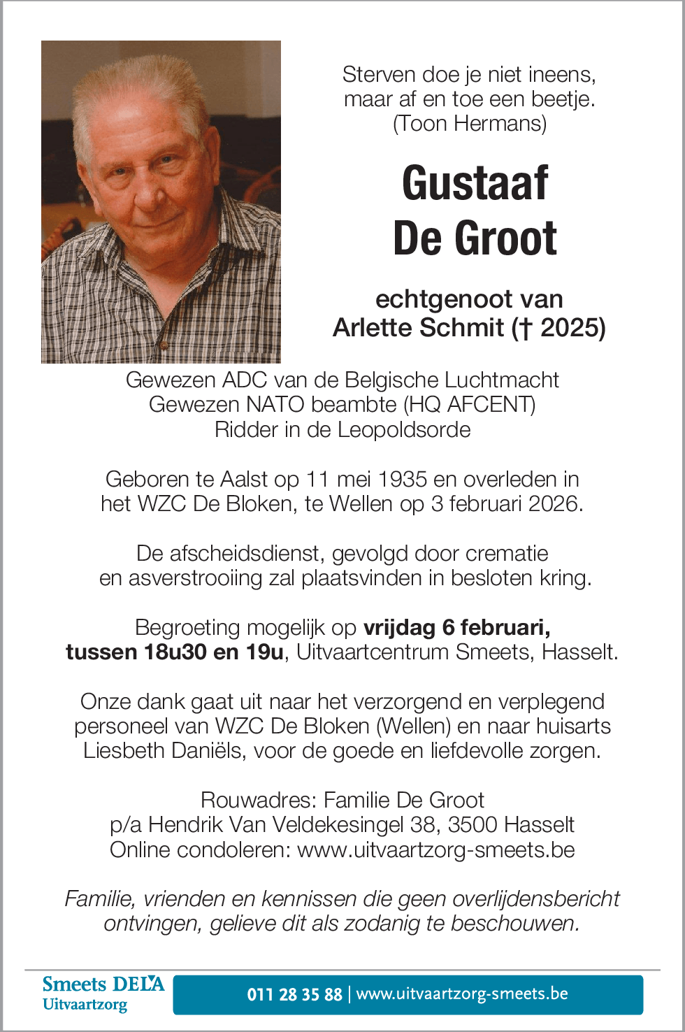 Gustaaf De Groot