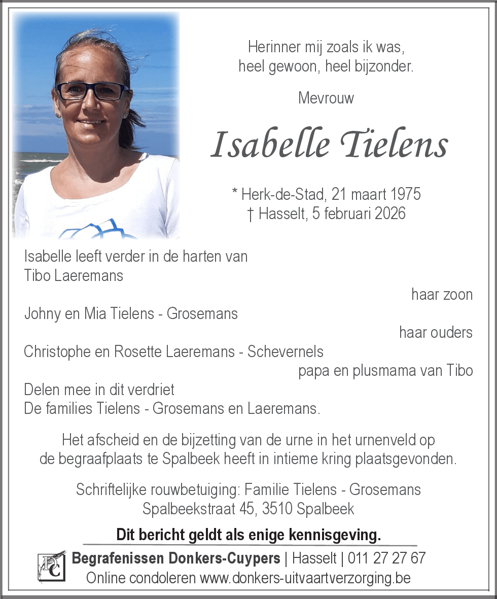 Isabelle Tielens