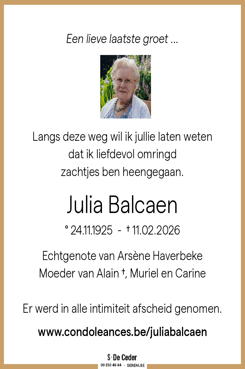 Jacobina Balcaen