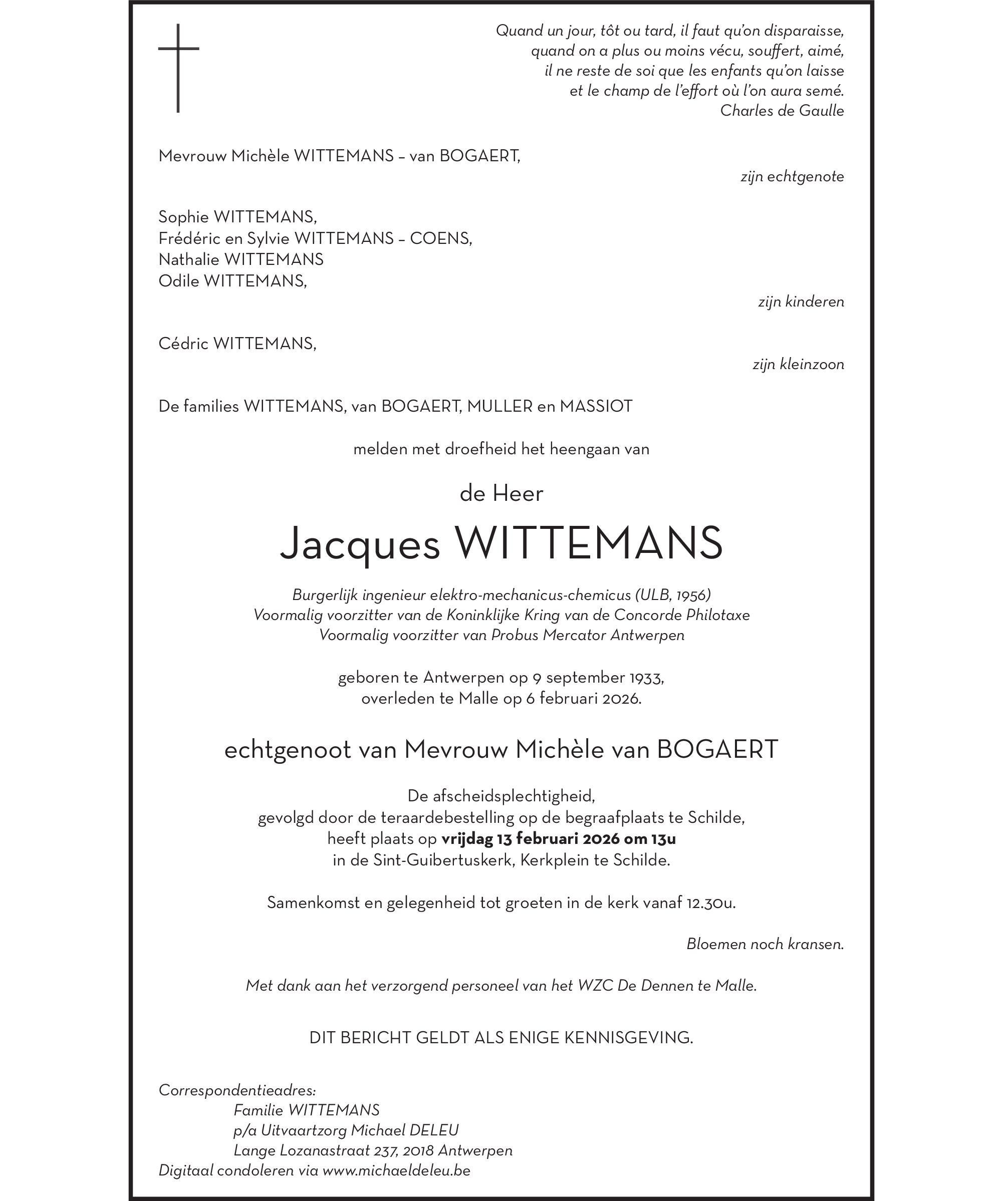 Jacques Wittemans