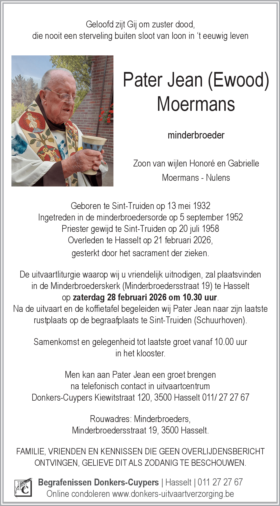 Jean (Ewood) Moermans