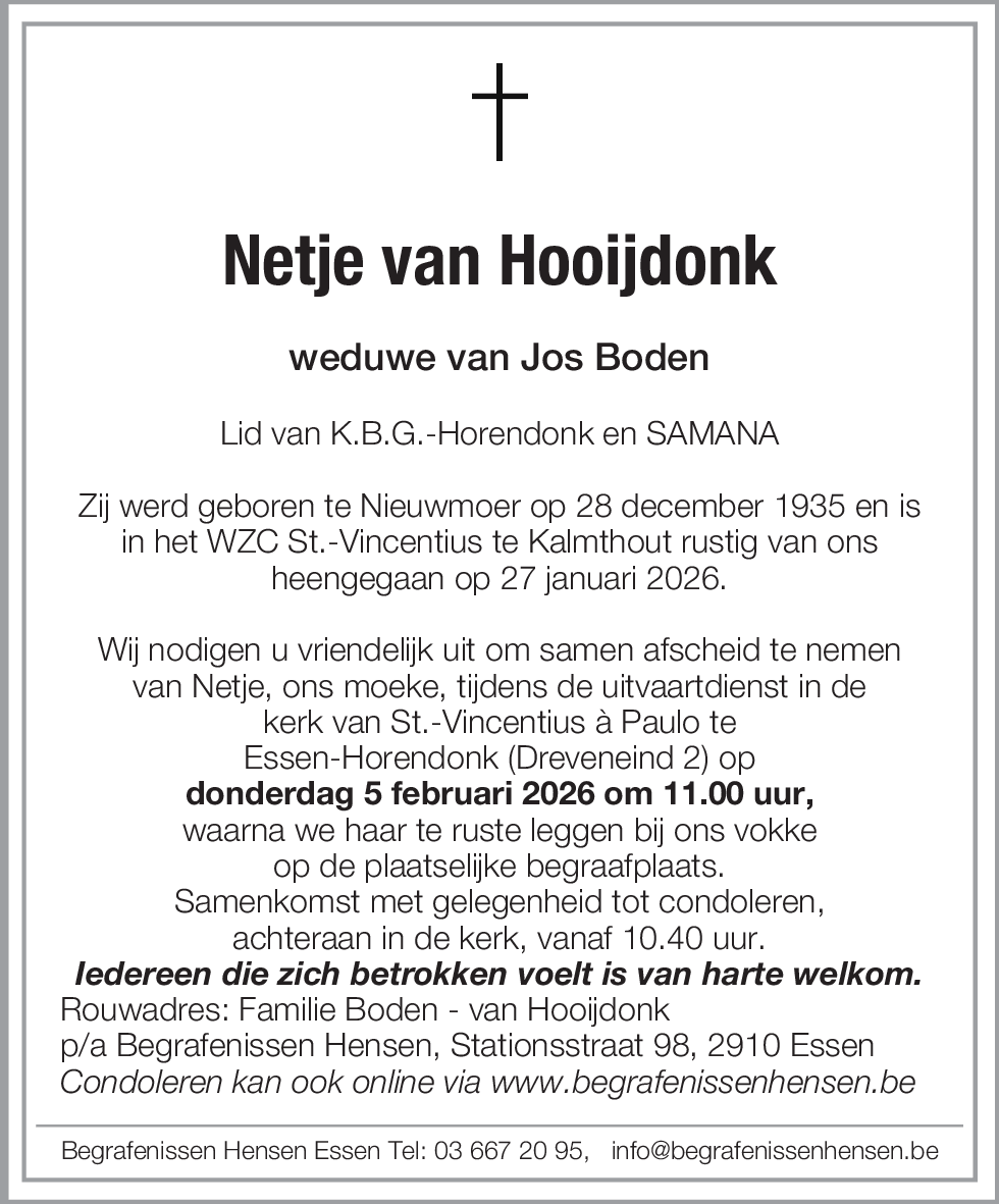 Jeanette van Hooijdonk