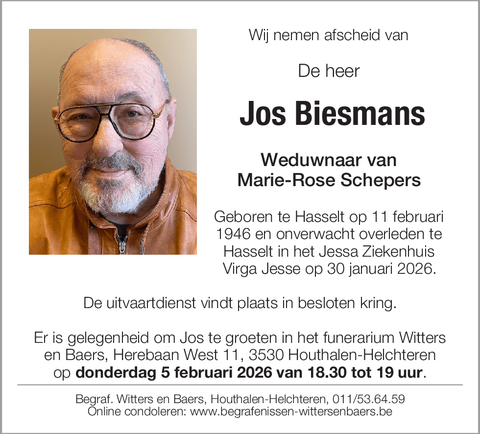 Jos Biesmans