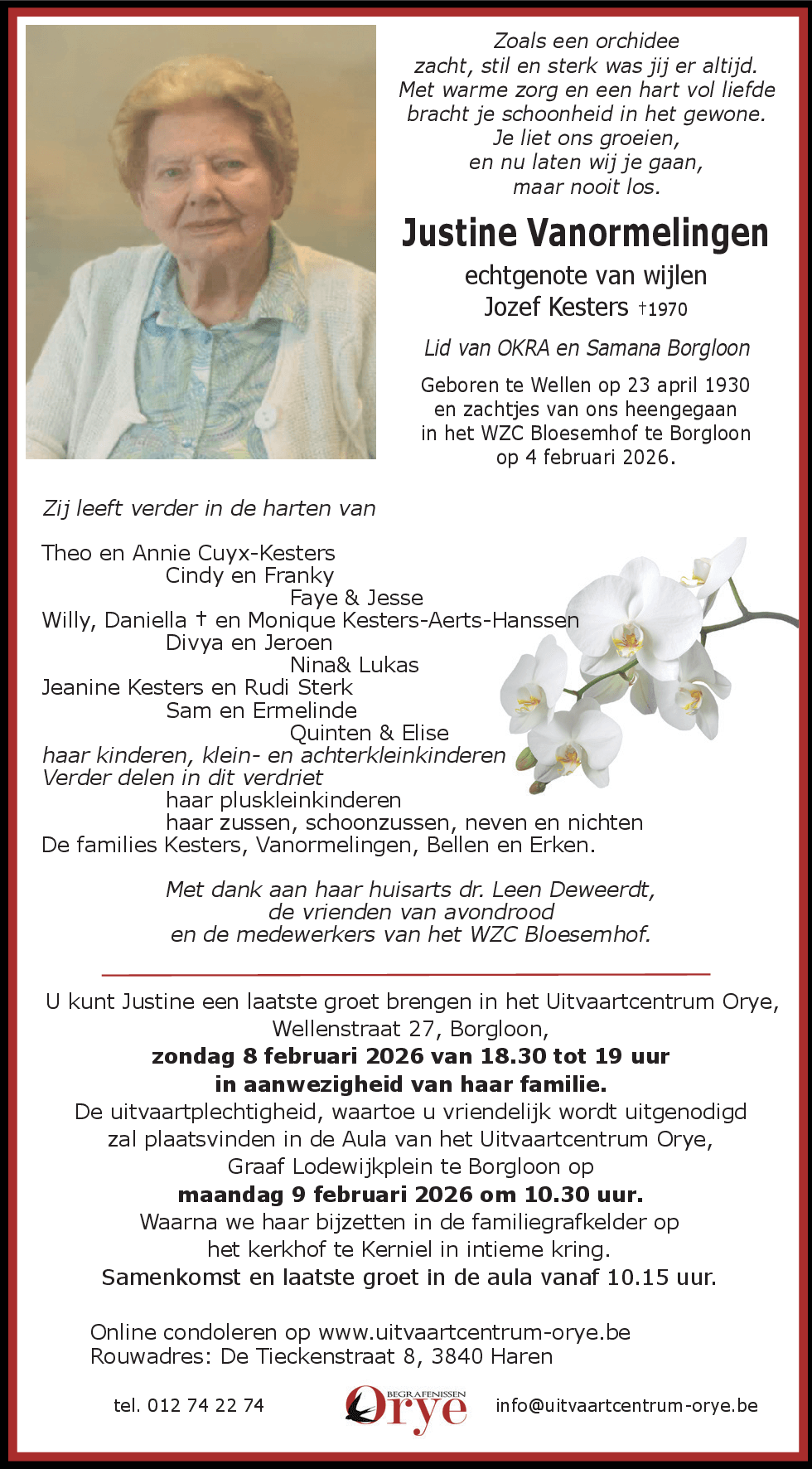 Justine Vanormelingen