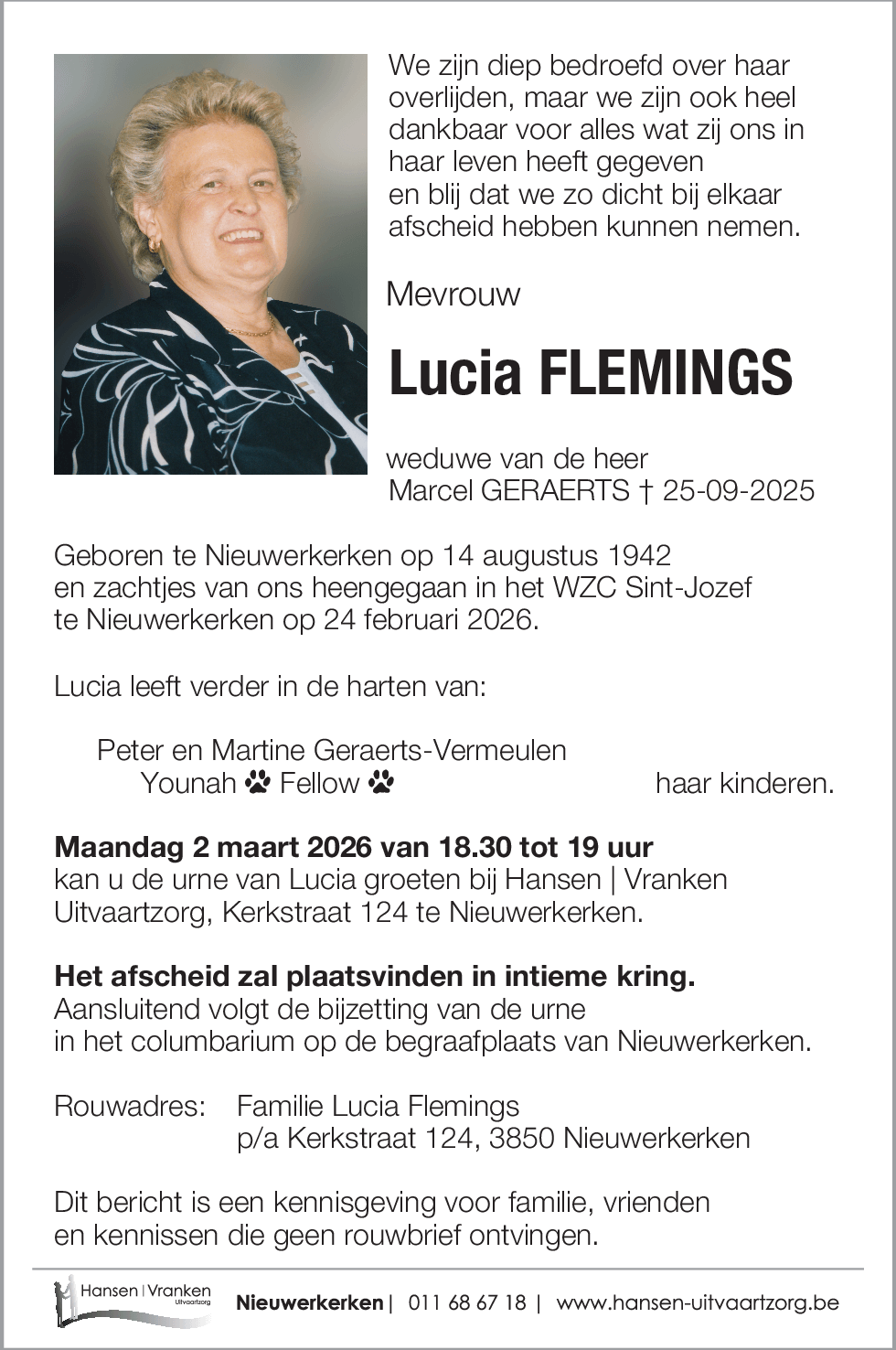 Lucia FLEMINGS
