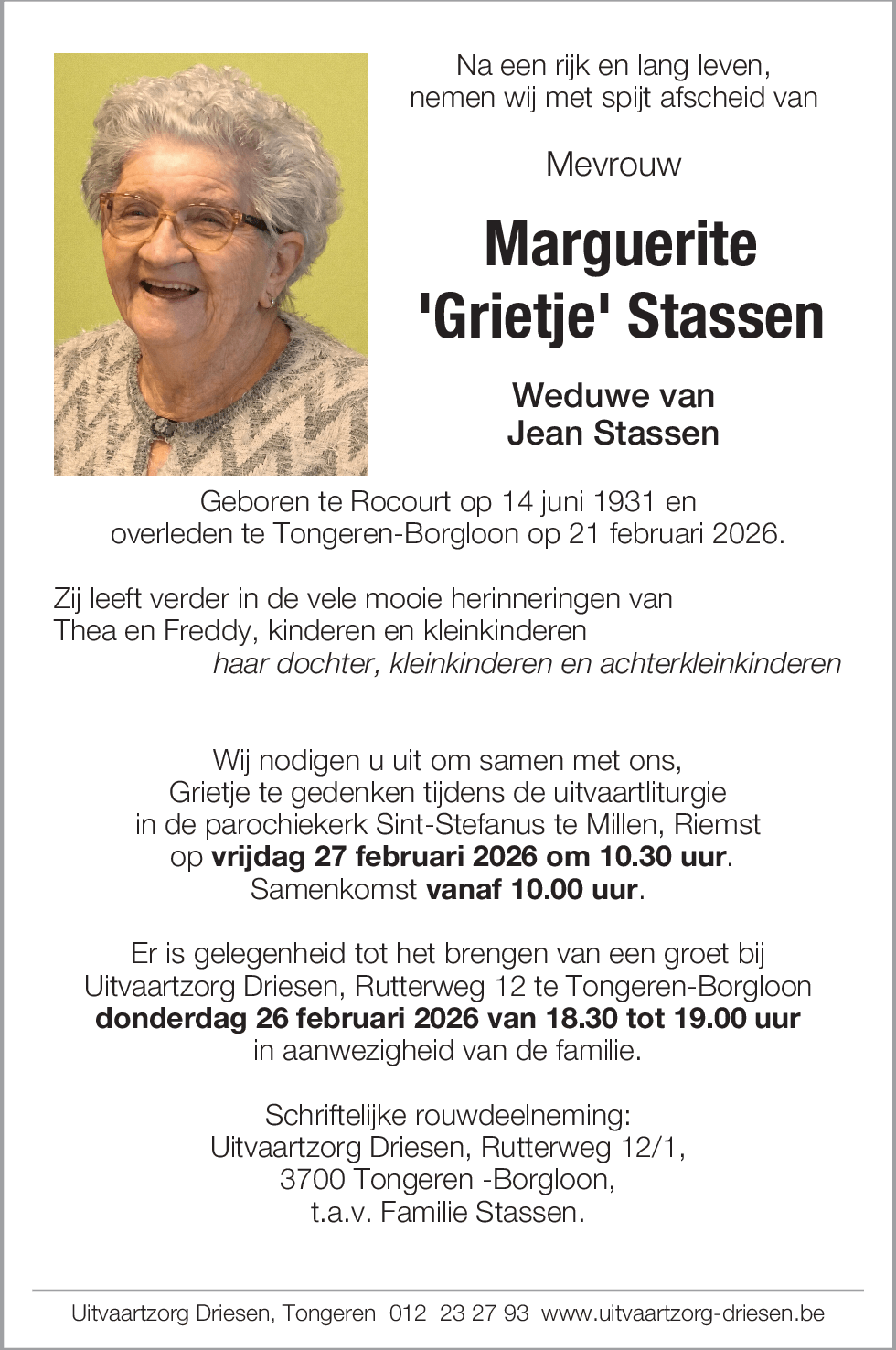 Marguerite Stassen