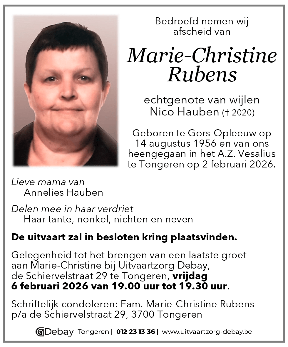 Marie-Christine Rubens