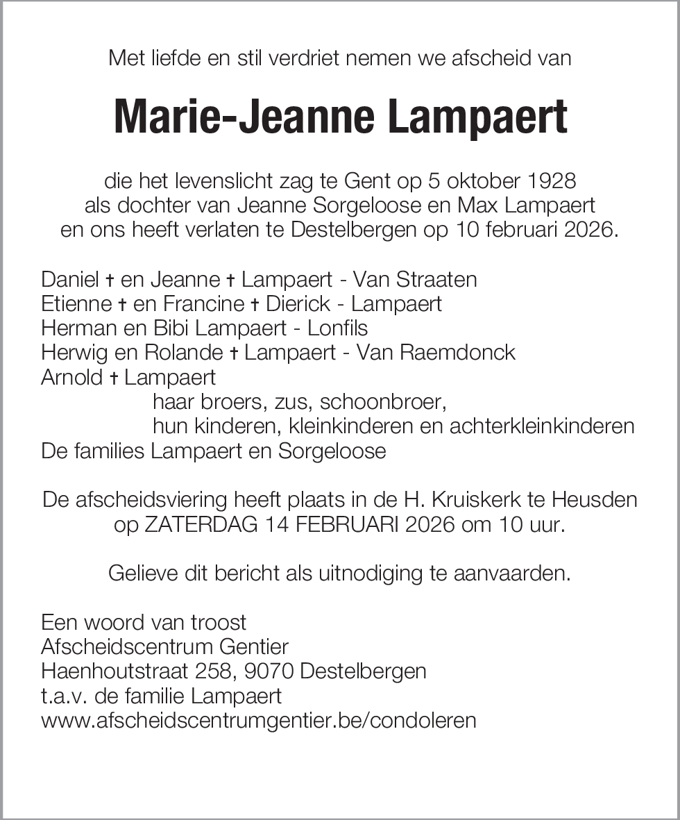 Marie-Jeanne Lampaert