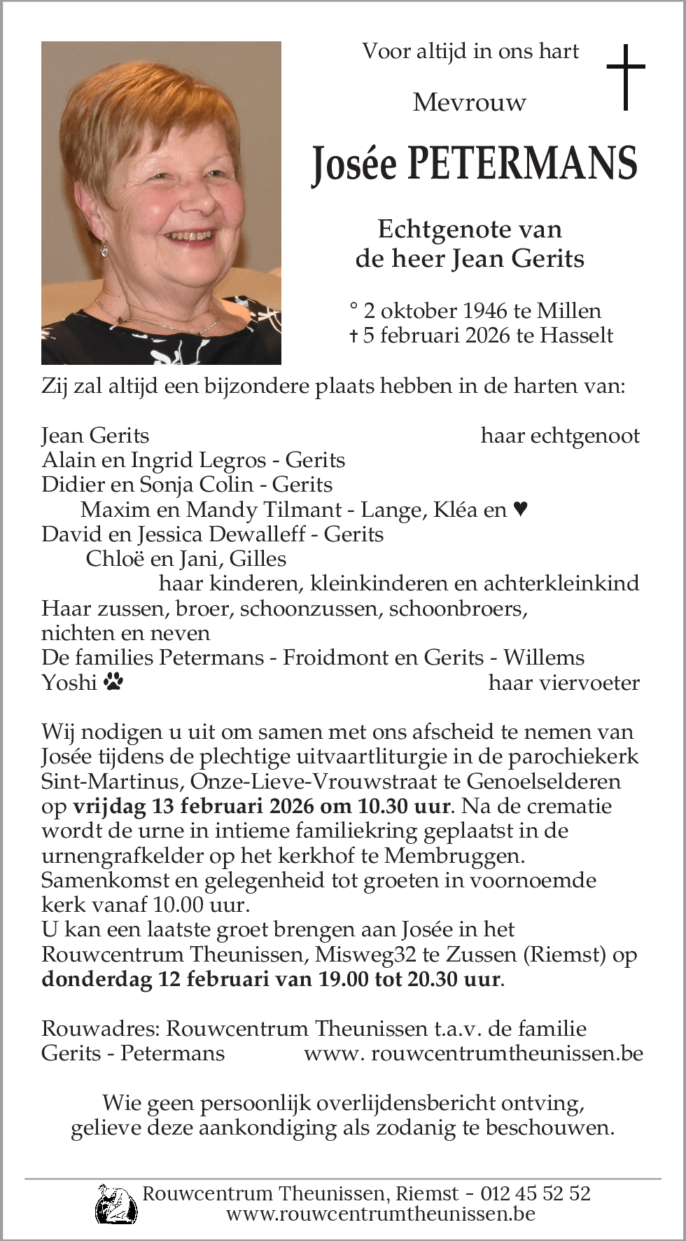 Marie José Petermans