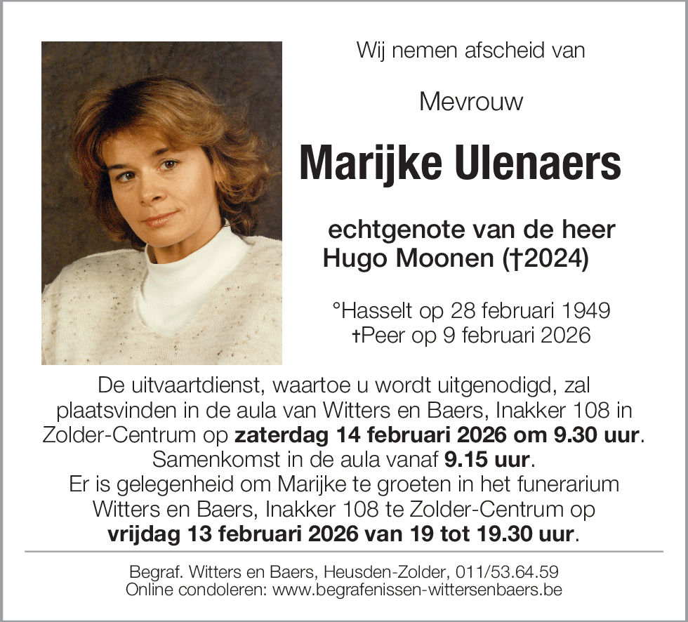 Marijke Ulenaers