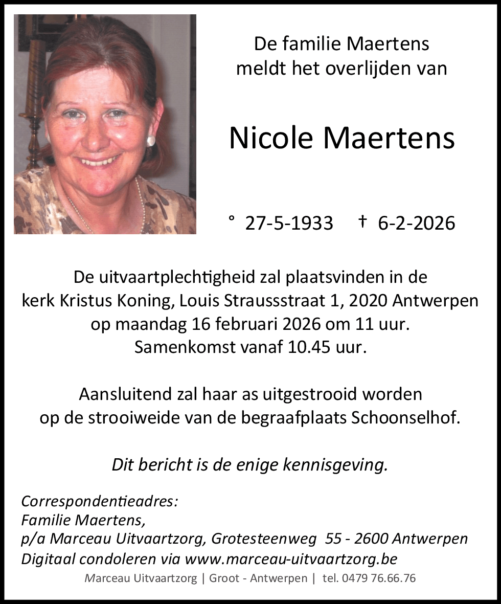 NICOLE MAERTENS