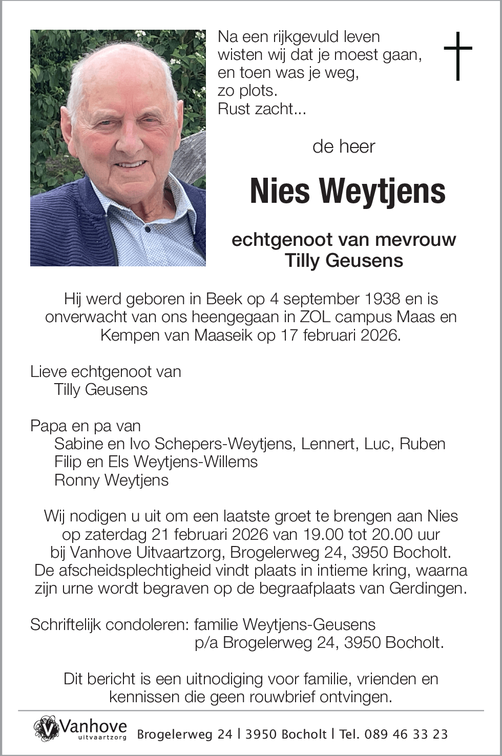 Nies Weytjens