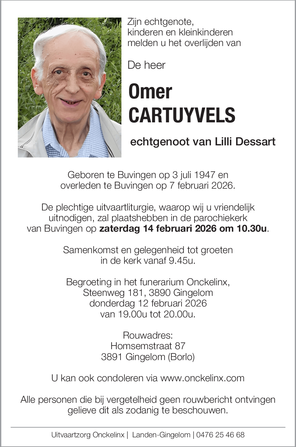 Omer Cartuyvels