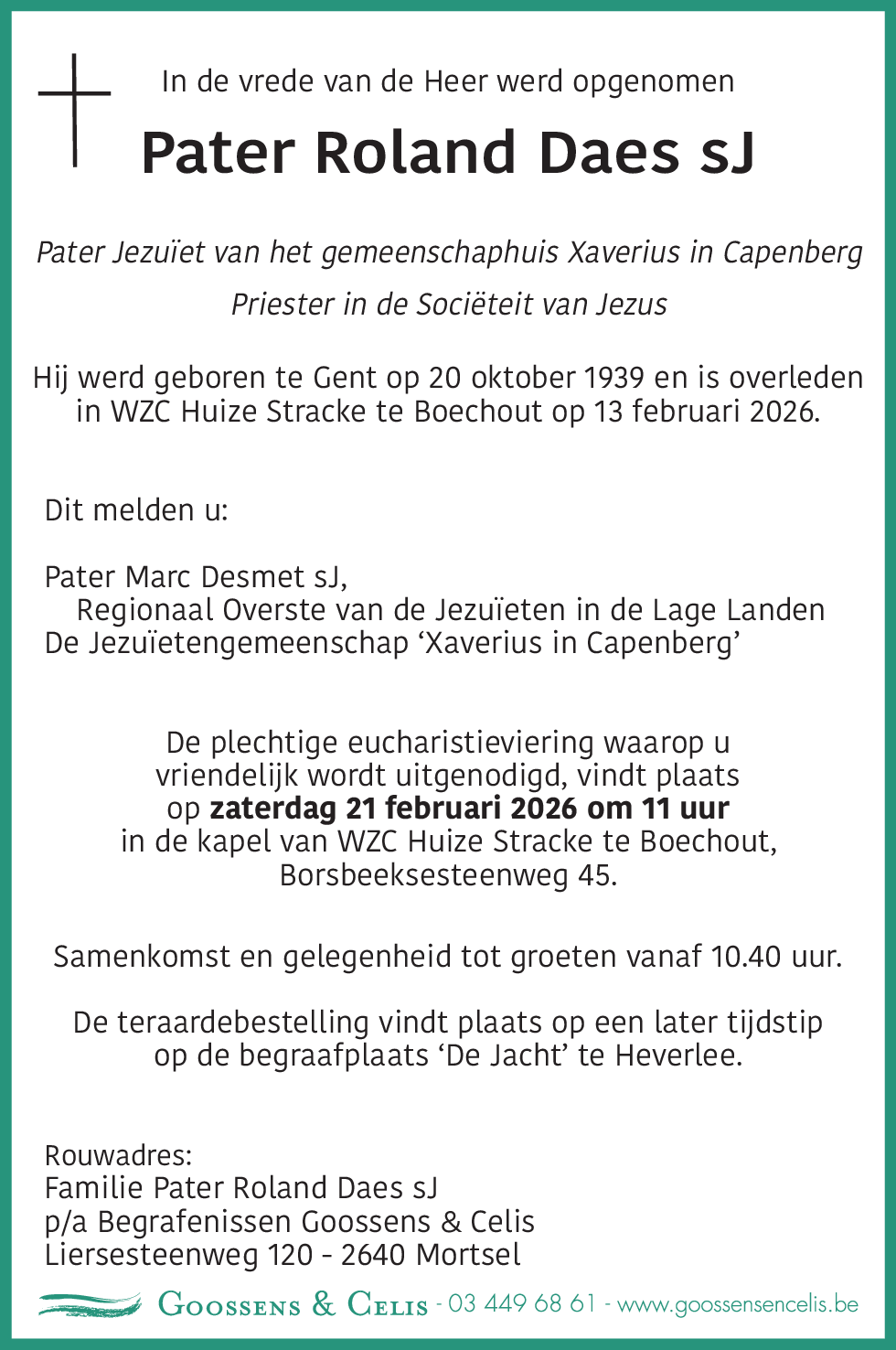 Pater Roland Daes