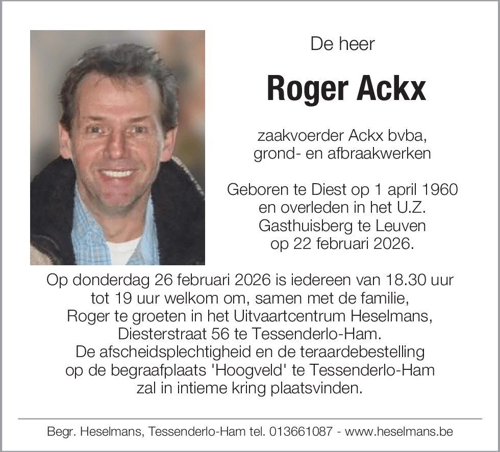 Roger Ackx